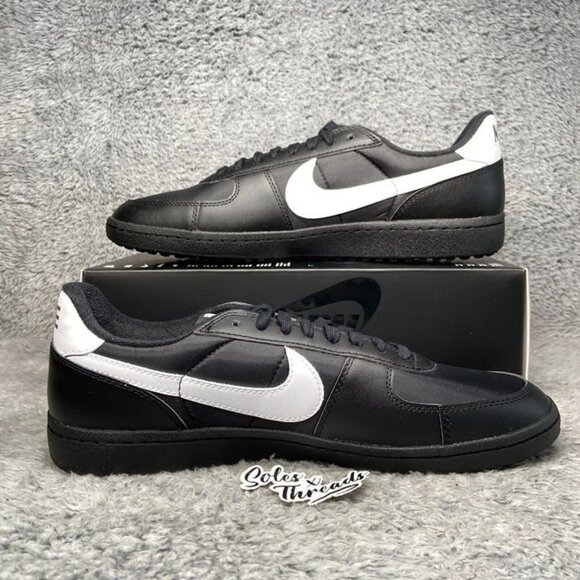 Nike Field General '82 SP Size 15 Men Sneakers Black White FQ8762-001 - Picture 2 of 9